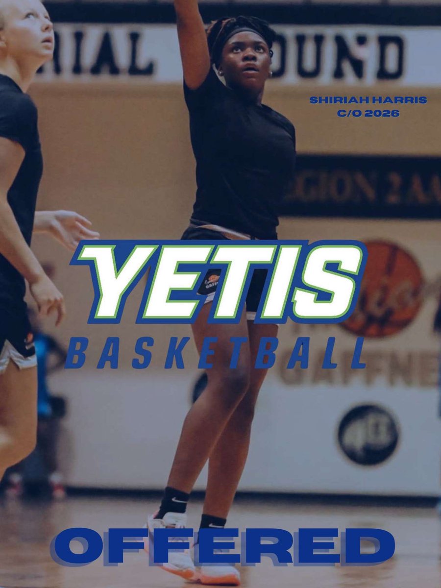 Shiriah Harris 2026 (@harrisshiriah) on Twitter photo After an amazing conversation with <a href="/Coach_ScooterL/">Scooter Lawrence</a>, I am extremely grateful to announce I have received my first offer from <a href="/CCC_WBB/">Cleveland CC Women's Basketball</a>! Thank you to the entire staff for believing in me and giving me this opportunity! Go Yetis!! @ghsladyindians1 <a href="/LadyStars_in_SC/">Lady Stars Basketball</a> <a href="/PGH_SCarolina/">Prep Girls Hoops South Carolina</a> After an amazing conversation with <a href="/Coach_ScooterL/">Scooter Lawrence</a>, I am extremely grateful to announce I have received my first offer from <a href="/CCC_WBB/">Cleveland CC Women's Basketball</a>! Thank you to the entire staff for believing in me and giving me this opportunity! Go Yetis!! @ghsladyindians1 <a href="/LadyStars_in_SC/">Lady Stars Basketball</a> <a href="/PGH_SCarolina/">Prep Girls Hoops South Carolina</a>