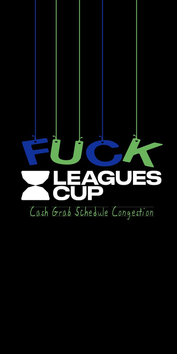 SeattleDirtbags's tweet photo. FUCK Leagues Cup!
Cash Grab Schedule Congestion
*Glorified friendly tournament.
*but we still want the Sounders to win.
#GravyShots #DoCrime #CallYourMom #DickBites #SeattleDirtbags #SayFucking #AntiFascist #AntiRacist #AlwaysDirtbags #SoundersFC #Colt45MaltLiquor
#LeaguesCup https://t.co/buaUkyDfW2