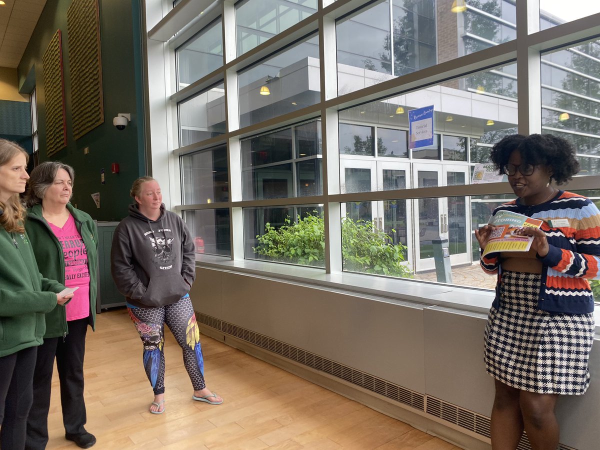 MaryBonderoff's tweet photo. Excited to participate in opening academic council and student life meetings this week! Appreciate all the engagement and work to prepare for our @SUNYDelhi students’ success! #AllintoWin https://t.co/3t8itcaf1u