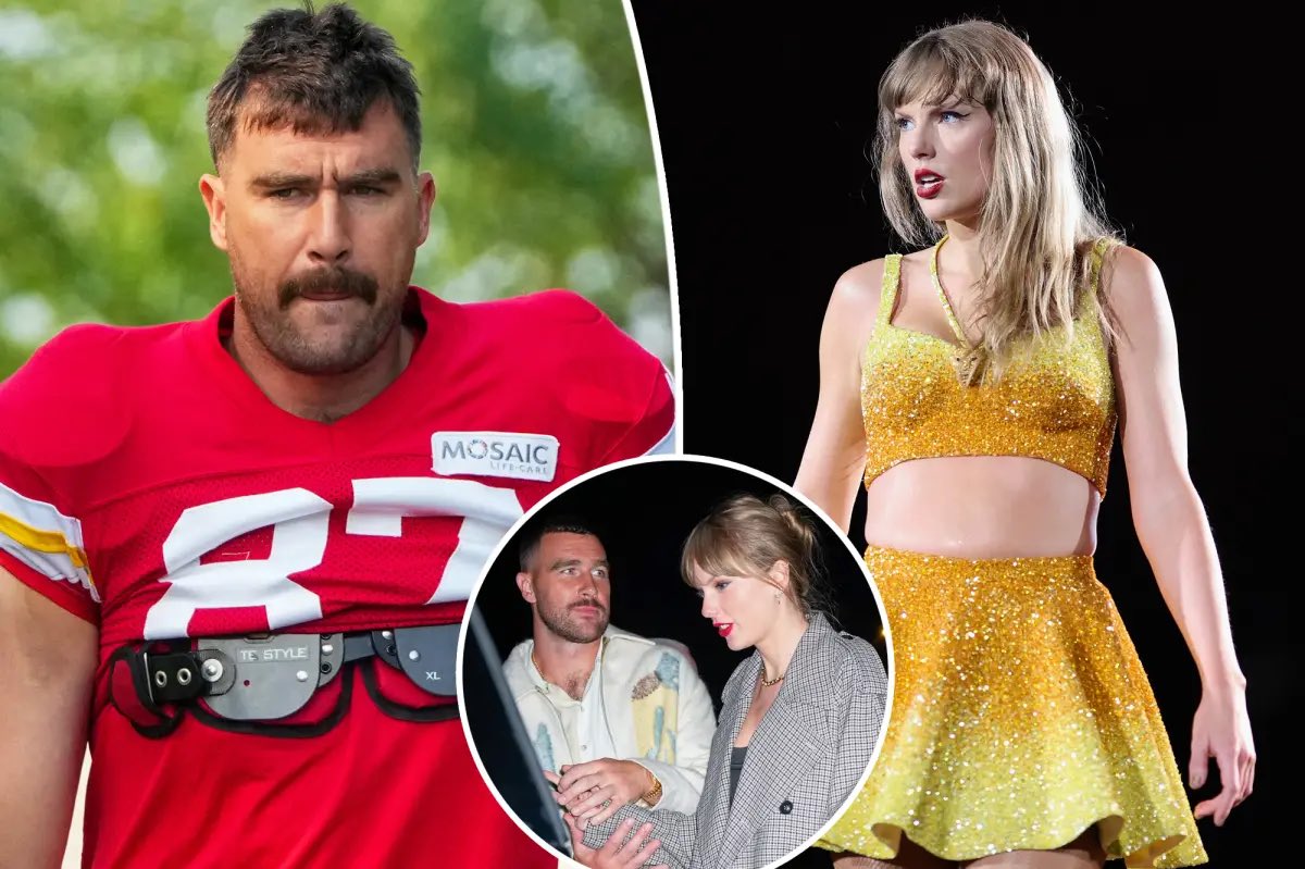 MLFootball's tweet photo. REPORT: #Chiefs TE Travis Kelce wanted to fly out to Vienna to be with Taylor Swift yesterday after her concert was canceled due to a terror attack threat, but she told him to stay &amp; continue practicing with his teammates.

Kelce spent hours on the phone comforting  Swift instead https://t.co/JkeSrg9Crb