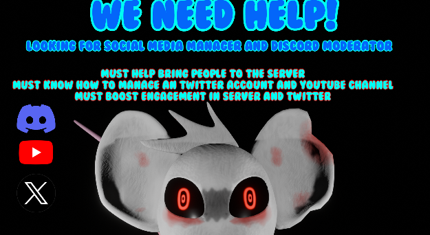 Escape_Mike's tweet photo. #EscapeMike We Need Help!

Contact Kingola_ on Discord to apply! https://t.co/RAanYoHI8T