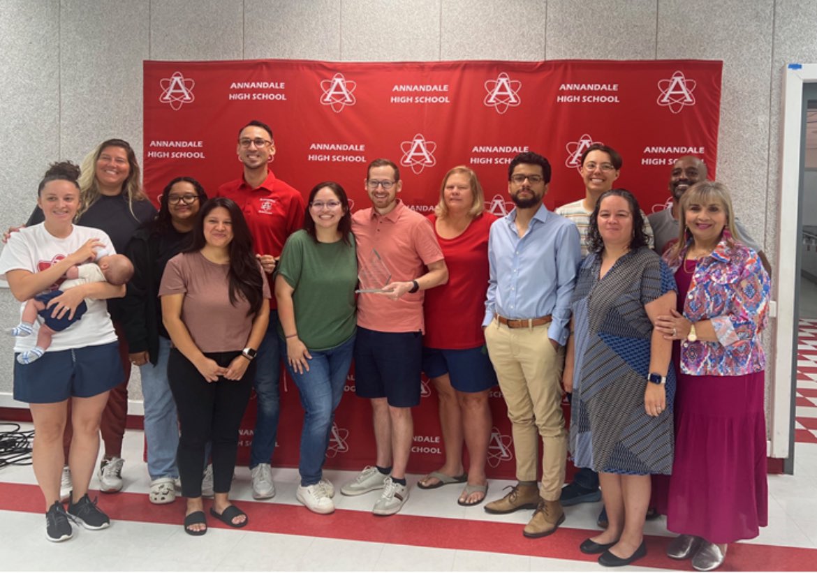 We would like to congratulate Dr. Erik Healey, our former Director of Student Services for being recognized as the FCPS Director of Student Services of the year!We are so proud of Dr. Healey for this accomplishment!