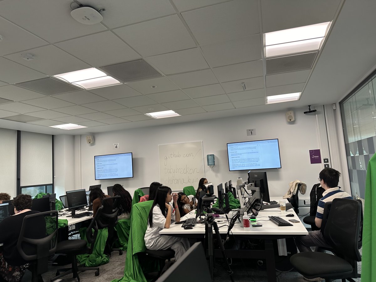Luis Li (@luuuisli) on Twitter photo Had an awesome experience presenting hands-on lectures with <a href="/TobyBreckon/">Toby Breckon</a> for the Sutton Trust & Supported Progression Summer School <a href="/comp_sci_durham/">Comp Sci @ Durham</a> ! ๐
Excited to discuss chroma keying techniques with passionate students๐ธ. Honored to foster young talents and potentials!๐ก Had an awesome experience presenting hands-on lectures with <a href="/TobyBreckon/">Toby Breckon</a> for the Sutton Trust & Supported Progression Summer School <a href="/comp_sci_durham/">Comp Sci @ Durham</a> ! ๐
Excited to discuss chroma keying techniques with passionate students๐ธ. Honored to foster young talents and potentials!๐ก