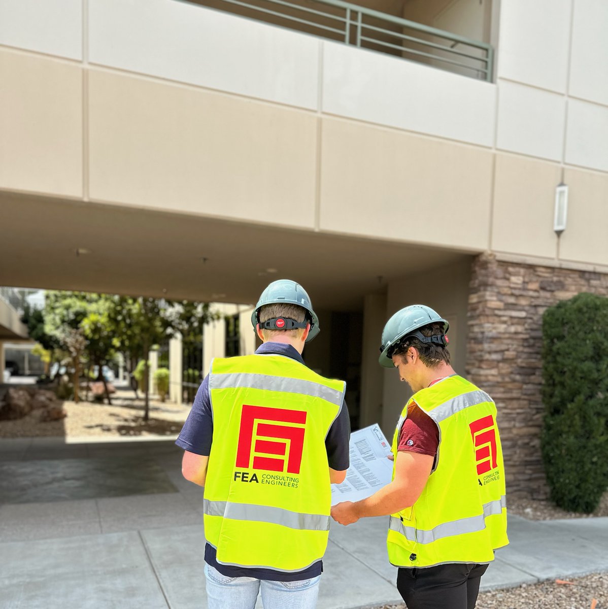 FEAEngineers's tweet photo. This summer our interns had the opportunity to learn one-on-one with our team and build technical skills that will help lead them into their future careers. We are so proud of you two and can’t wait to watch you succeed! 🌟👷‍♂️ 
 
#EngineerIntern #Engineer #Internship #FEALasVegas https://t.co/CMhccfIk6O