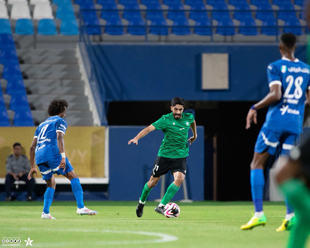 alnajmahfc's tweet photo. تغطية مصورة من مجريات المباراة 💚📸. 

#الهلال_النجمة
#نجمة_عنيزة
#مباراة_ودية https://t.co/JZ8gr75vmJ