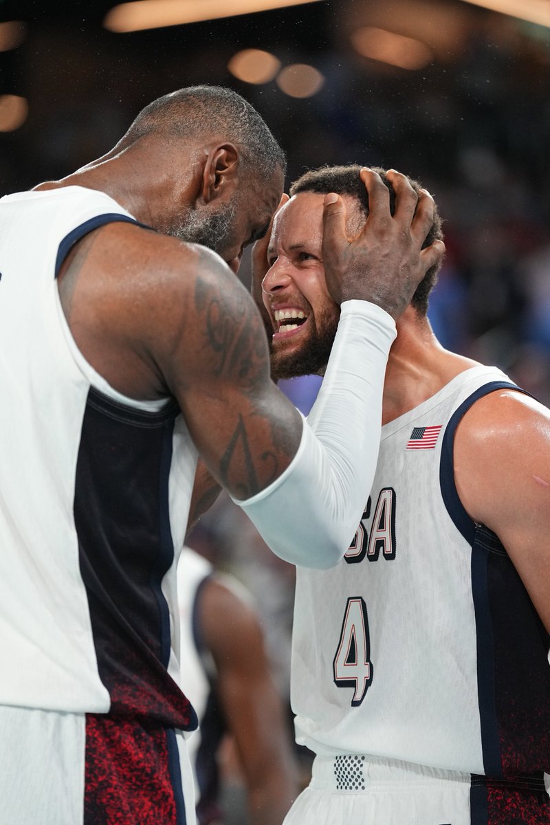 WHAT A TIME TO BE ALIVE. 🦅

🇺🇸 #USABMNT #Paris2024 #Basketball