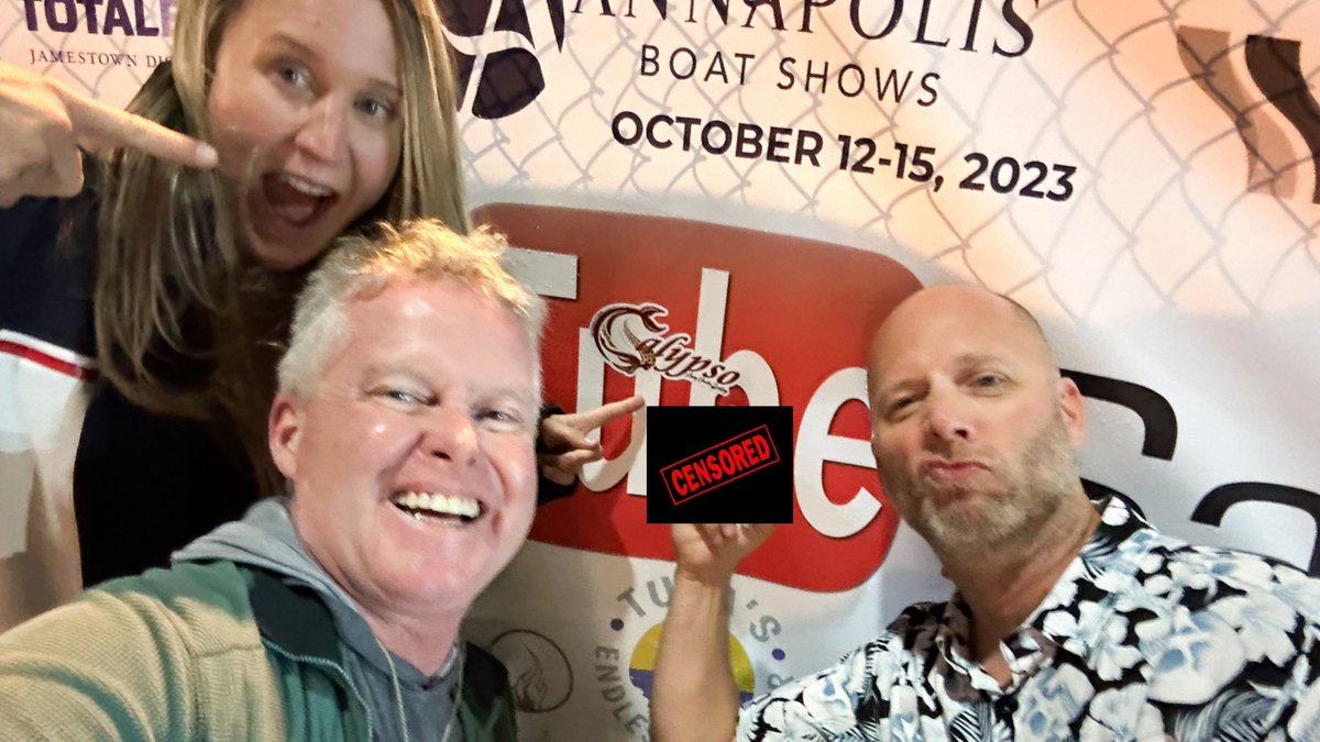 LGSBrittany's tweet photo. We CRASHED the Annapolis Sailboat Show!
Enjoy our 18 and up server and Vimeo versions? Check it out ⬇️ 🔞
https://t.co/OgVnCfnHMS
#youtuber #youtubechannel #vloggers #cruisinginstyle #blogger #travelblogger #sailinglife #catamaranlife #sailing #youtube #youtuber #thebahamas #bahamas #rvlife #rvlifestyle #rvliving