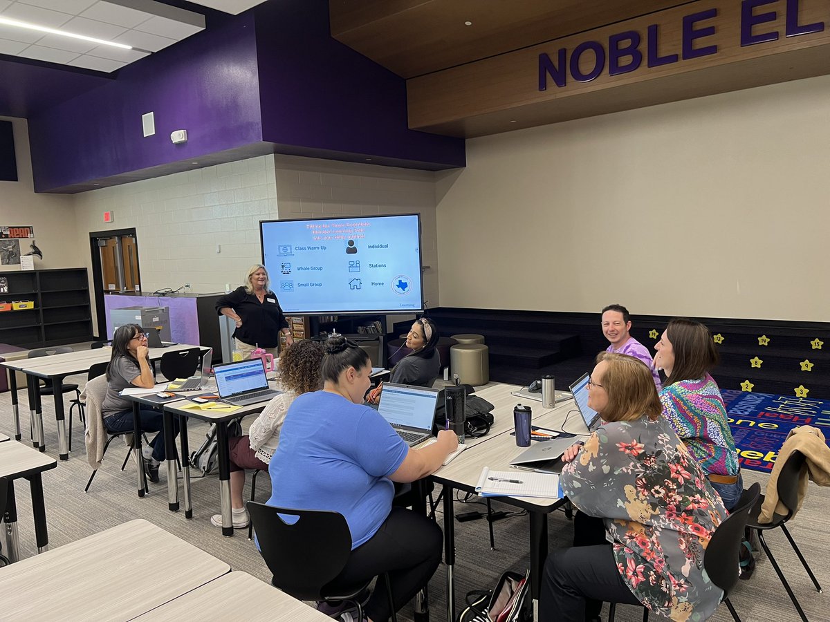 Such a great day of professional learning in Liberty Hill! Lots of  learning on our instructional resources as well as quality, intentional PLC time across the district!