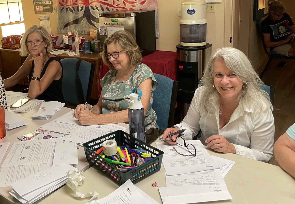IndivisibleAub's tweet photo. The joy is real! Wrote another 100+ @votefwd @swingleft letters to  voters in targeted areas. @placerdems @IndivisibleTeam https://t.co/P7VQdtuwCM
