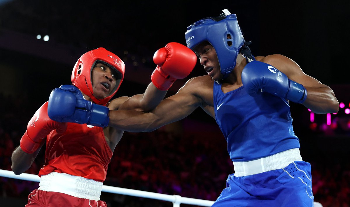 Paparatzys's tweet image. P  A  N  A  M  Á  🇵🇦 P  A  N  A  M  A🇵🇦
#Deportes  #Boxeo #Paris2024
#BoxeoFemenino #Boxing 🇵🇦🥊
Atheyna Bylon de #Panamá venció por decisión dividida 4-1 a Cindy Ngamba #Refugiados y disputará el título ante la #China Qian Li. por la medalla de #Oro en #JuegosOlímpicos
