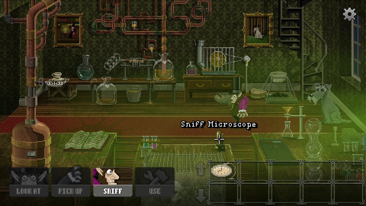 tallstorygames's tweet photo. Wow! Could we reach £45,000 in just 4 days? 🤞🏻

#indiedev #pointandclick #adventuregame #pixelart #retrogame https://t.co/FcSNJn7mH8