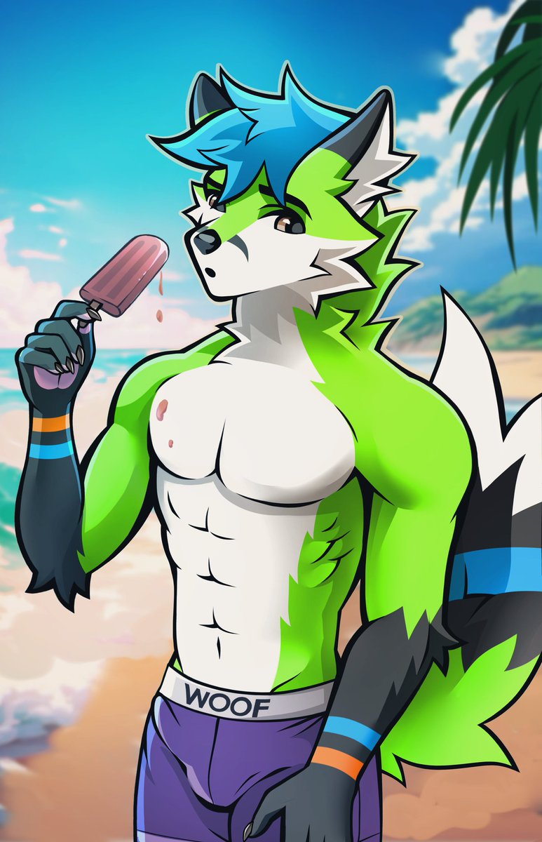 NailuSelu's tweet photo. Enjoying the summer vibes 🏝️

YCH by @DoberArt07 https://t.co/8rwV7pr4qw