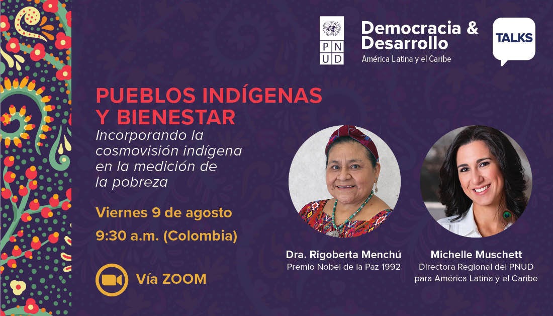 🤔¿Qué tan adecuado es el concepto de pobreza para la visión de los pueblos indígenas de ALC?
<a href="/RigobertMenchu/">Rigoberta Menchú Tum</a> y <a href="/MichMuschett/">Michelle Muschett</a> reflexionarán sobre el tema este viernes 9 de agosto a las ⏰ 10:30 am🇵🇾 vía Zoom.

¡Inscríbete aquí!👇
shorturl.at/hOqX3