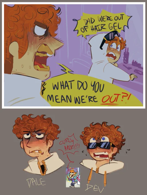 Dale and Dev secret poofy hair? 🤔

#FairlyOddParentsANewWish #FairlyOddParents 