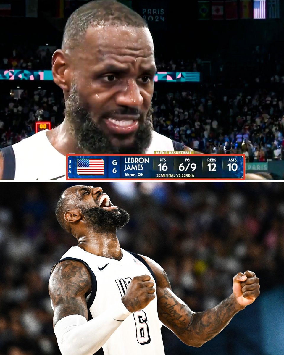 BRON STILL DROPPING TRIPLE-DOUBLES AT AGE 39 🔥 

LECAPTAIN AMERICA 🇺🇸