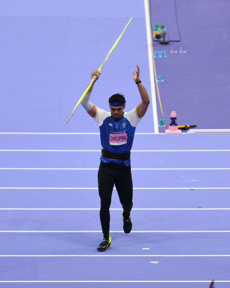 IIS_Vijayanagar's tweet photo. ๐ธ On the way to #Olympic glory!
#NeerajChopra #Paris2024 #IISInParis #CraftingVictories ๐ฎ๐ณ https://t.co/f5D436EZuQ