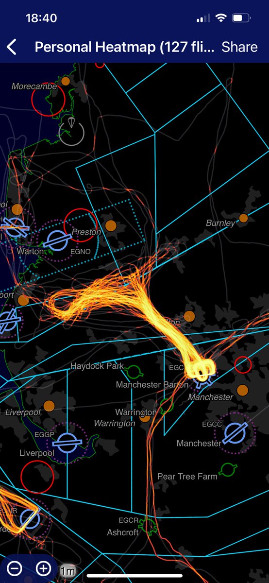 AviateAddict's tweet photo. Let’s play a game ….
My heat-map resembles a ?
#avgeeks #aviation #flightdeckthursday
#pilots https://t.co/3bWyvkA8ud