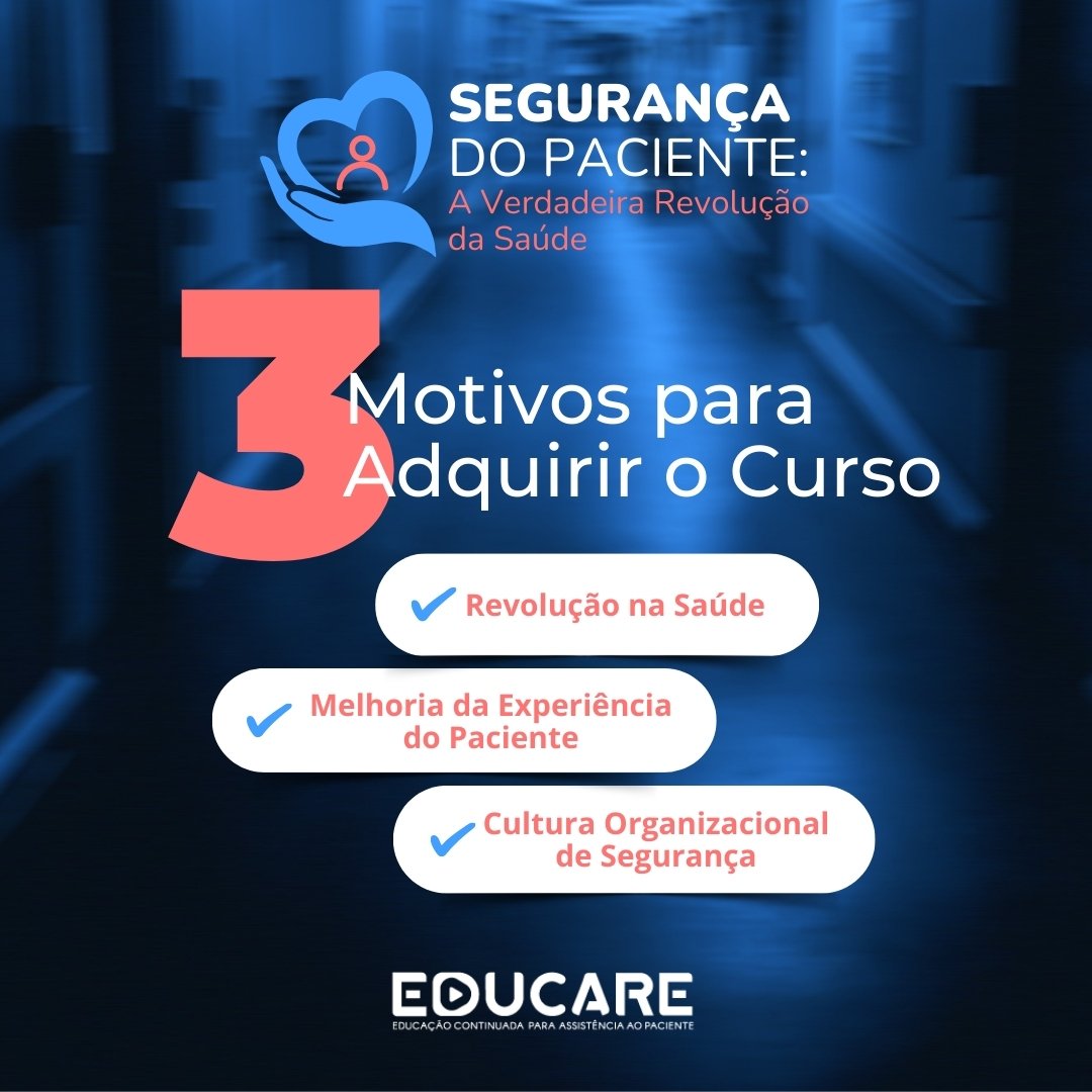 educare_brasil's tweet photo. Descubra 3 motivos para adquirir o curso Segurança do Paciente:

Revolução na saúde
Melhoria da experiência do paciente
Cultura organizacional de segurança
Adquira agora mesmo em HUB SHOP: Segurança do Paciente-compra

#eduprime #educare #segurançadopaciente #saude #medicina https://t.co/kqXgtf0z0s