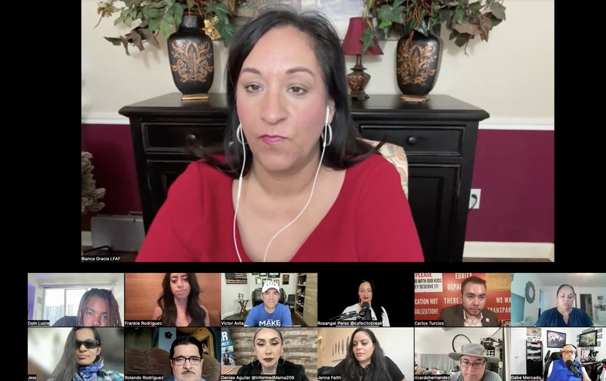 dom_lucre's tweet photo. 🔥🚨BREAKING NEWS: Latinos Against Harris Zoom Call is about to go Live with over 110,000 estimated attendees. It’s time to find out what real Latino Americans think about Kamala Harris. Don’t be late and please help get the word out before we go live. https://t.co/At90WRJ9Aa
