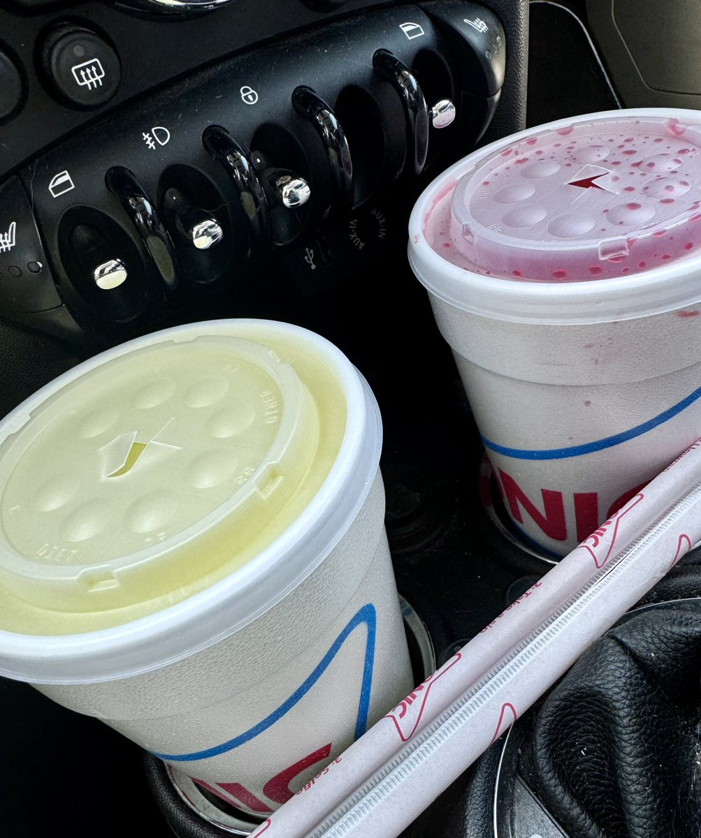 austintexaslisa's tweet photo. We wanted to get out! We dropped off @sonicdrivein #CherryLimeade & #Limeade drinks to our friends at work. Francis loves to go Bye-Bye โค๏ธ๐ค๐ https://t.co/ydIBSL1IhP