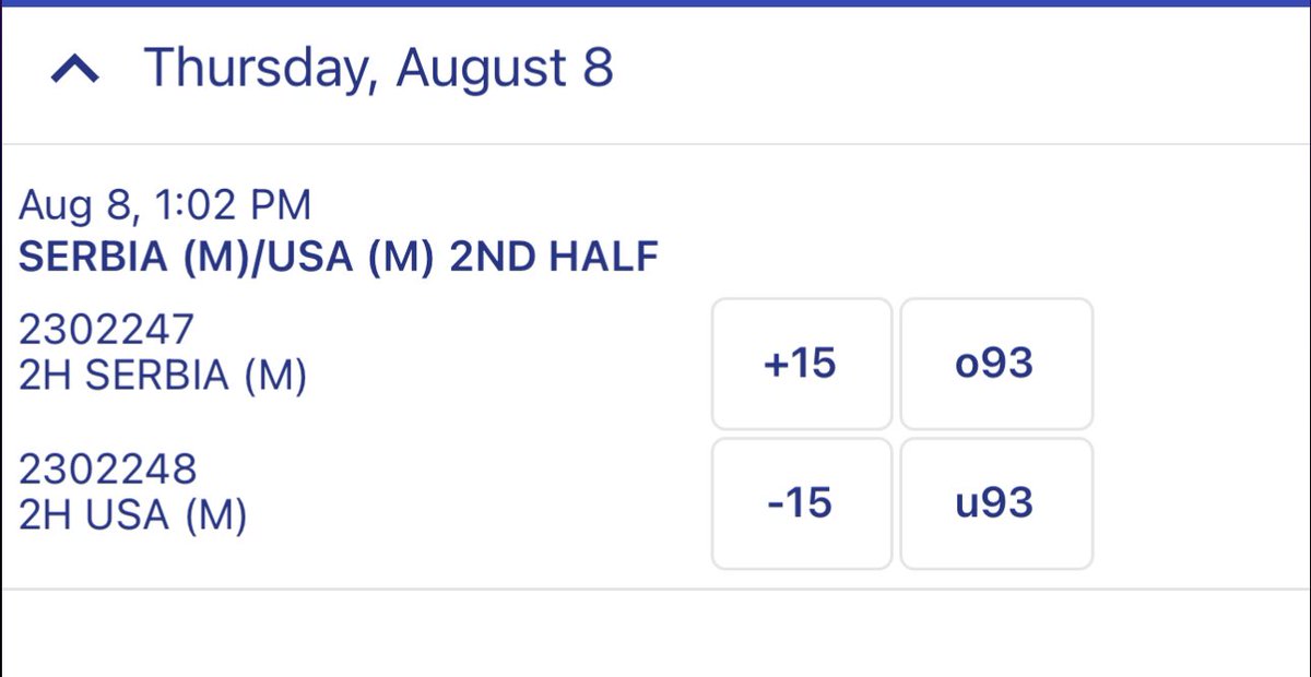 ManOfTheLibrary's tweet photo. I went to @CircaSports at half to bet USA ML. I was told that they won’t offer a live market on USA ML. Only -15 spread which pushed.

I asked if he could call @JeffreyBenson12 and he said, “Jeff is as useful as an Elephant in a mine field.” 🤣🤣🤣 #ScamBook https://t.co/bSRY9oTFU1
