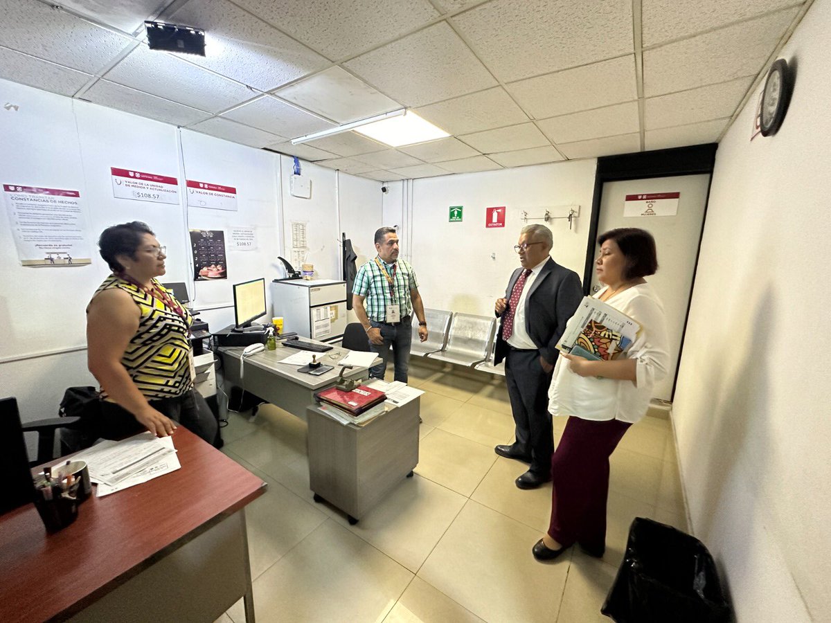 JusticiaCivica's tweet photo. #Supervisando ✅
En la #DEJC seguimos comprometidos con la ciudadanía, realizando visitas periódicas a los #JuzgadosCívicos de la Ciudad de México para asegurar una buena atención. 👩⚖️📋
#GobiernoConAcentoSocial
#NuevaJusticiaCívica https://t.co/x73RsmiXx5