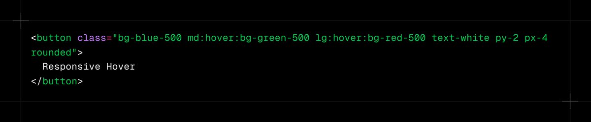 keyser_soze_g's tweet image. 11. Responsive Hover States

Apply different hover effects based on the screen size.

🔗 #ResponsiveDesign #HoverEffect #TailwindCSS