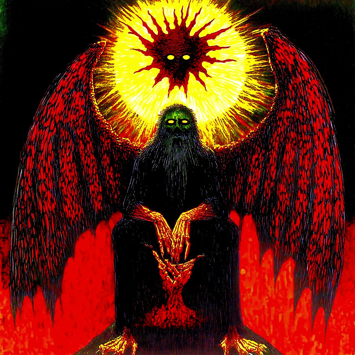 aLikelyGrue's tweet photo. gut lord #midjourney https://t.co/OdD7EFk2Sv