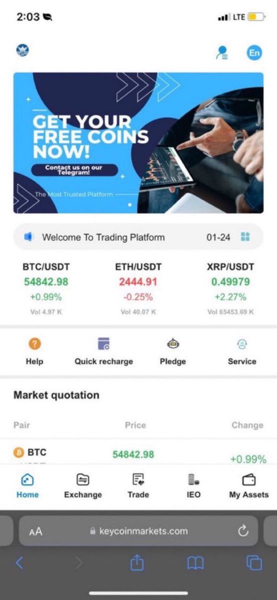 AlfredParnes's tweet photo. #Keycoinmarket ⚠️ Avoid the Trap!

#cixbit is a crypto scam! If you're having withdrawal issues or problems after buying Ethereum, USDT, or other cryptocurrencies, contact me immediately to prevent losing everything.
#cixbit #DexaEx #Pcbitcoin #coinnest #energytsl #Keycoin https://t.co/xxHN1tf910