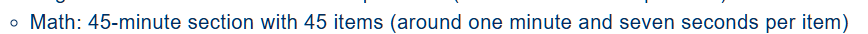 Hey <a href="/ACT/">ACT</a> your math makes little sense here unless you're suggesting time per SCORED item (5 experimental questions?) -- so will students know which items are experimental so they don't waste time on them? Otherwise this is 1min/question, identical to current timing...