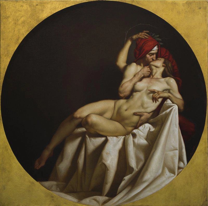 Dreyfable's tweet photo. @Boumboumfr Oui, t'as toute une école florentine qui produit des artistes a la technique léchee et traditionnelle, avec des têtes de file comme Roberto Ferri en peinture, Mitch Shea en sculpture https://t.co/1xjuiu35wd