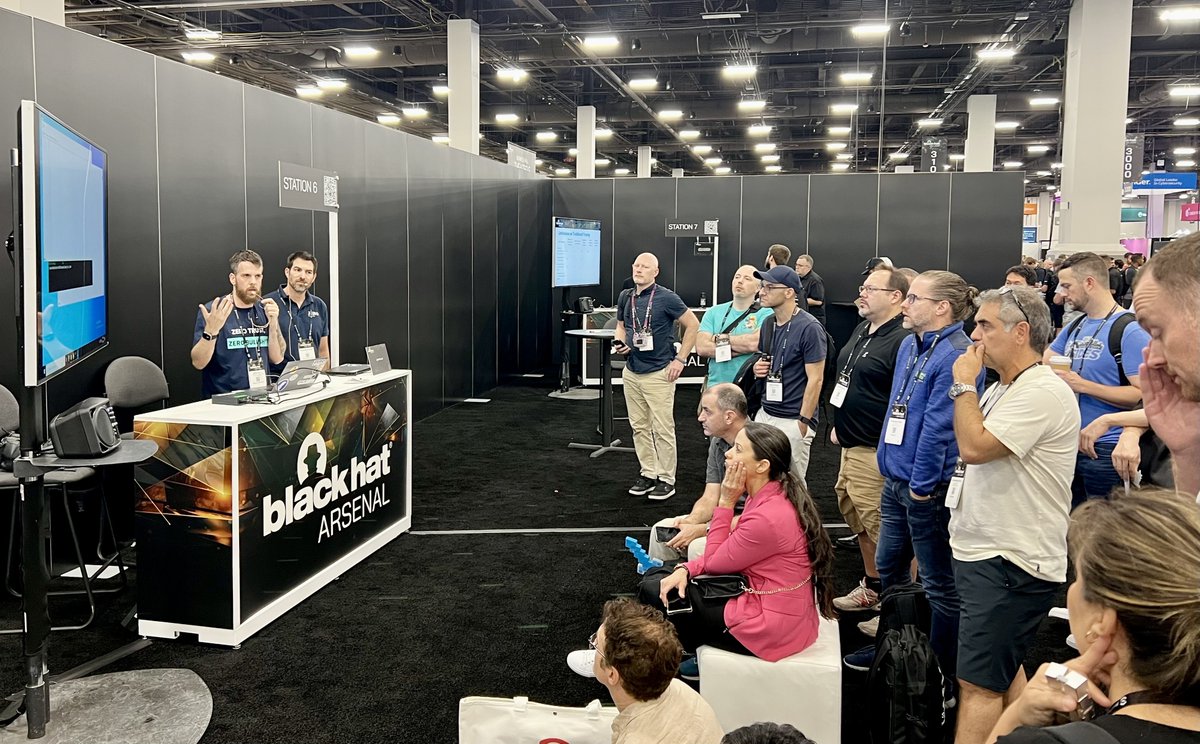 ZeroNetworks's tweet image. 😎 Our security research team – dubbed @ZeroNLabs – is a group passionate, creative, and bright people. One of their creations, #LDAPFirewall, was on full display at the #BHUSA Arsenal stage. 🛡️🎉

Watch an on-demand demo of the #LDAP Firewall here → zeronetworks.com/blog/ldap-fire…