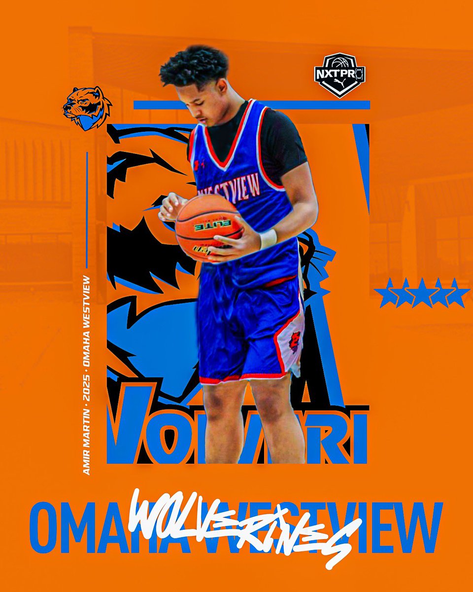 aidanwheelock's tweet image. 🚨Breaking News🚨

2025 Amir Martin will be heading to Omaha Westview for his senior year, he tells me.

Many view this year as the Wolverine’s best opportunity to reach the State Tournament for the 1st time in school history, and adding a D1 Prospect certainly helps.