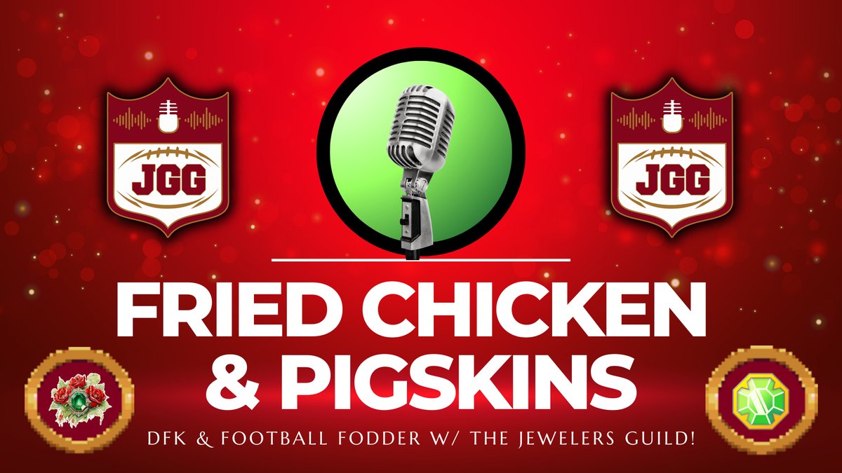 ⚠️ A BRAND NEW SHOW  from the Jewelers Gaming Guild! Join <a href="/MegalodahnIV/">MEGA</a>, THEAT, <a href="/TheTradeR00m/">TheTradeR00m 🇬🇭| 🔺Jewelers🌹</a>, &amp; Guests as they discuss the latest &amp; greatest news in the #DFK PVP Realm AND the World of #NFL Football! As we approach a Fall of Football &amp; [DFK] Fights, the Crew talks the hottest