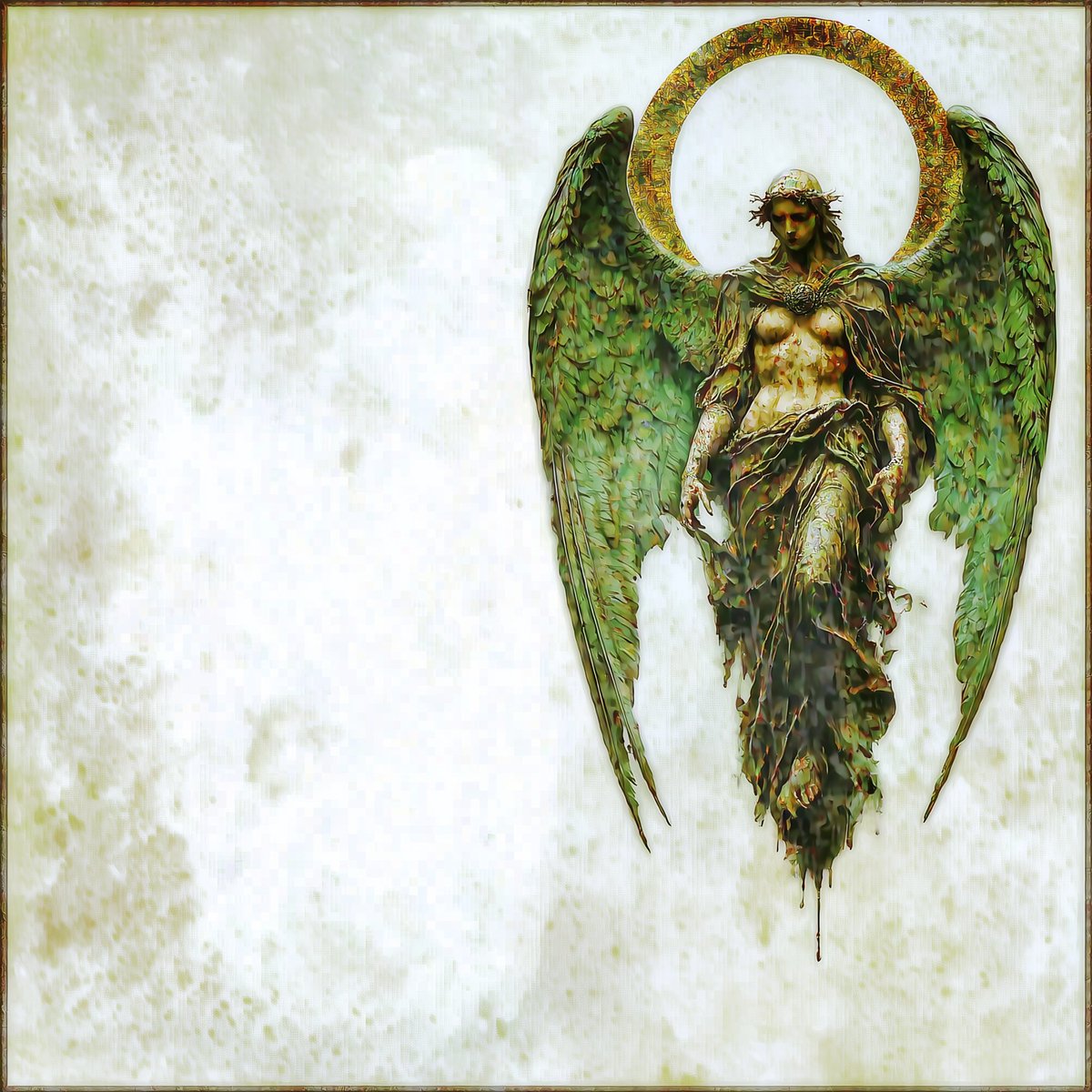 aLikelyGrue's tweet photo. tarnished halo #midjourney https://t.co/kLSSe7WFKC