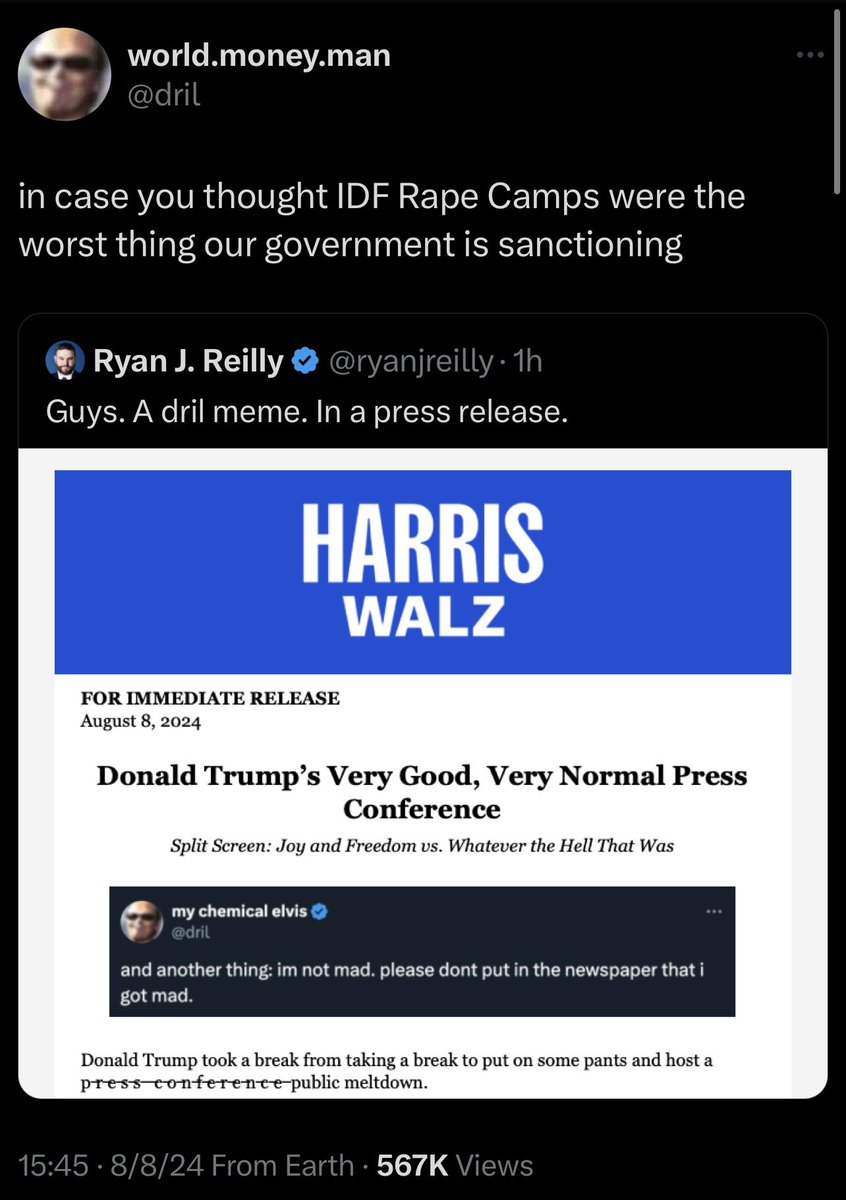 A modern day story of Icarus, wherein the Harris/Walz campaign flies too close to the shitposting sun