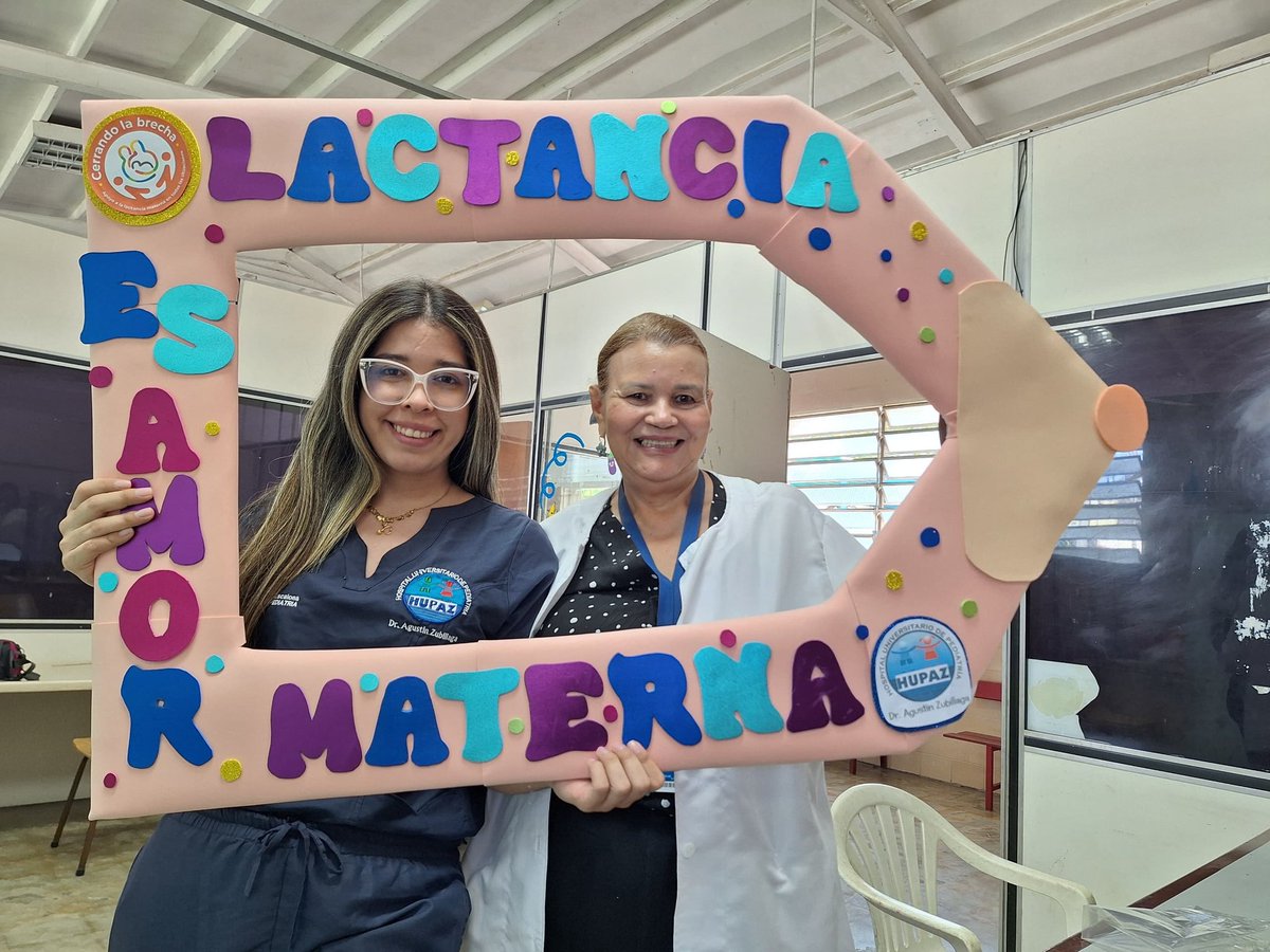 GS1999__'s tweet photo. #EnFotos | Se realizó nueva jornada de Lactancia Materna desde el @HUPAZ_BQTO. Seguimos trabajando por la salud del pueblo larense.

@NicolasMaduro @MagaGutierrezV @AdolfoP_Oficial @JavierC_Salud https://t.co/Uy0x0vmIEQ