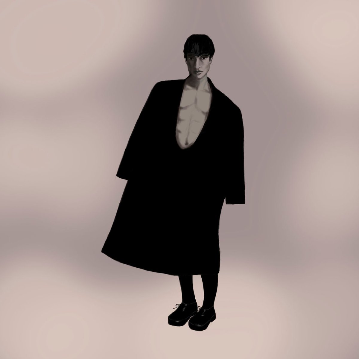 Kiingisha's tweet photo. Hi guys! 🤗
Third sketch Today I drew such an interesting man in a black coat ☺️
#challeng #onedayonedraw #men #art #drawing https://t.co/oNWurpqr3E