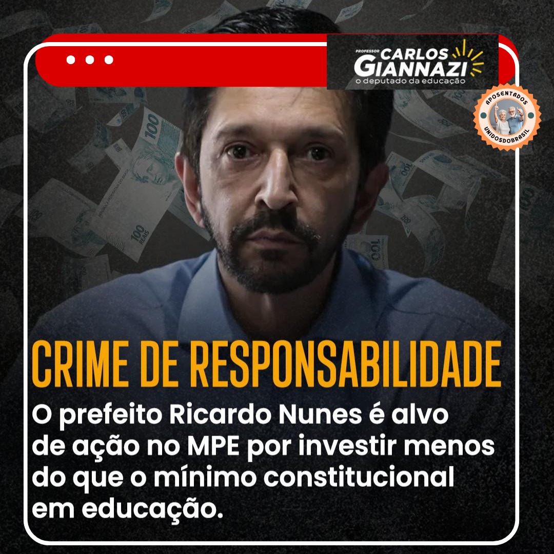 <a href="/bandnewstv/">BandNews TV</a> Em São Paulo, Ricardo Nunes desvalorizou salários e confiscou aposentadorias dos funcionários públicos.
<a href="/ricardo_nunessp/">Ricardo Nunes</a>
<a href="/camarasaopaulo/">camarasaopaulo</a>
<a href="/nunes_vereador/">Nunes Peixeiro</a>
<a href="/paulofrange/">Paulo Frange</a>
<a href="/CoronelSallesSP/">Coronel</a> 
Boulos Prefeito
Fora Ricardo Nunes
#BoulosNaBand