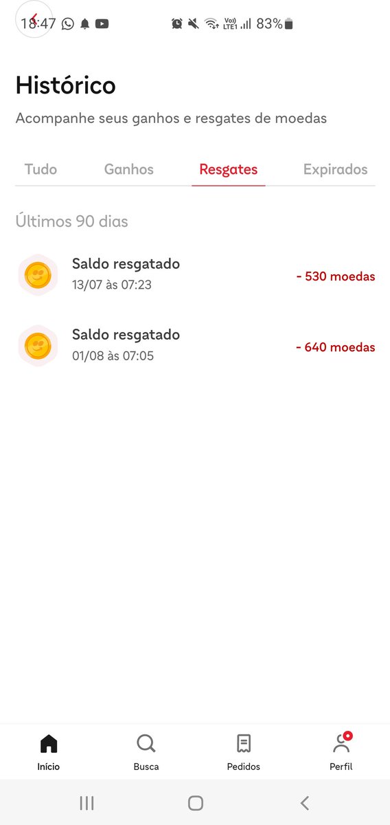 wambertogoes's tweet photo. @iFood não devia ter 6,40 de saldo pra mim? https://t.co/MO9UPFJbfZ