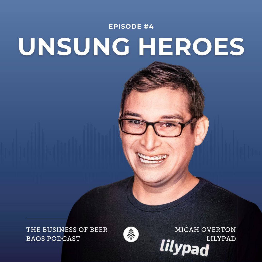 BAOSPodcast's tweet image. 🍻 Episode #4: Unsung Heroes with Micah Overton (@Lilypadapp) ~ The Business of Beer 🍻

Craft beer sales reps are the unsung heroes of the beer industry, so we hung with Micah of Lilypad to get the low down on these driving forces of brew. 💰

VID: bit.ly/BAOSS8E4YT 😇