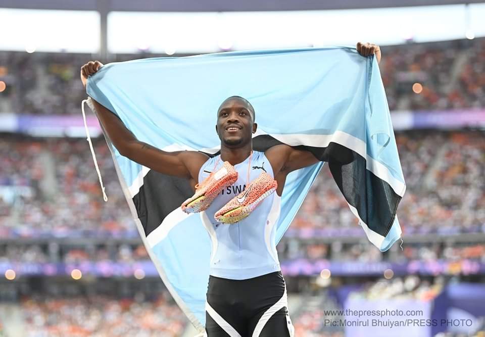 j_thuli's tweet photo. Congratulations Letsile Tebogo! You have made us proud! https://t.co/6XTYHGKvwc
