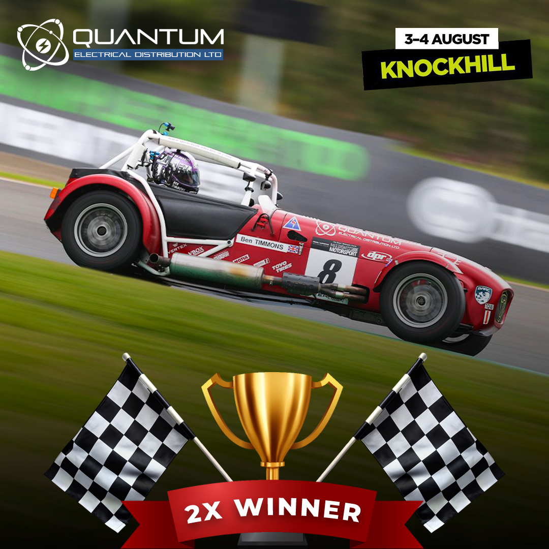We're revving up the excitement with Ben Timmons and the Quantum-powered Caterham after a spectacular weekend at Knockhill, Scotland! 🚗💨Ben clinched two phenomenal 1st place finishes and a strong 3rd place!