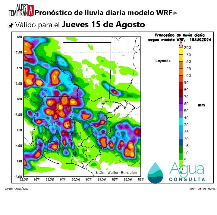 AlertaGt502's tweet photo. 🇬🇹📝 Onda Tropical 29 dejará lluvias importantes los días miércoles 14 y jueves 15 de agosto, se recomienda precaución para no ser sorprendidos por el tiempo severo
#ClimaGt #TraficoGt #LluviasGt
#OT28 #OndaTropical28
#OT29 #OndaTropical29 https://t.co/J6PlcKkSA3