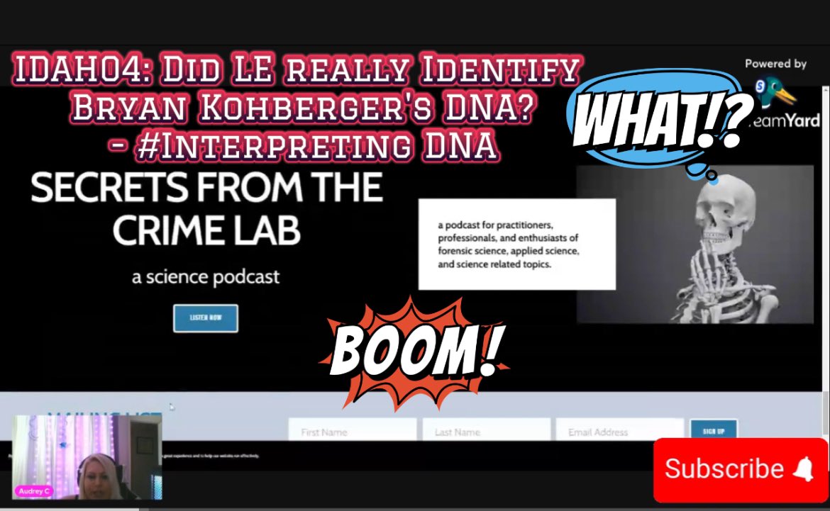 GlitchDNALab's tweet photo. IDAHO4: Did LE really Identify Bryan Kohberger’s DNA? #InterpretingDNA https://t.co/DYCt4A5nuZ
#PayneSawMappingNotCASTdraft
#bryankohberger #AnneTaylor #Idaho4 #ElisaMassoth #PCA #Kohberger #Kohberger #TrueCrime
#ForensicDNA #DNA #TransferDNA #SecondaryTransferDNA #TraceDNA https://t.co/rWB1JfoN9N