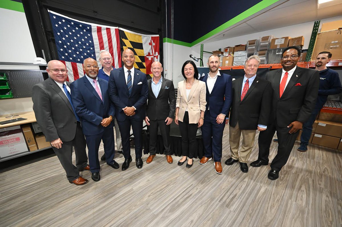 .<a href="/Ion_Storage/">Ion Storage Systems</a> is a shining example of <a href="/MDenergyinnovat/">MEI2</a> research fostering the creation of a revolutionary energy startup. This week, I joined state and US leaders to celebrate ION's pioneering solid-state battery technology, achievements and recent awards: go.umd.edu/1q1n