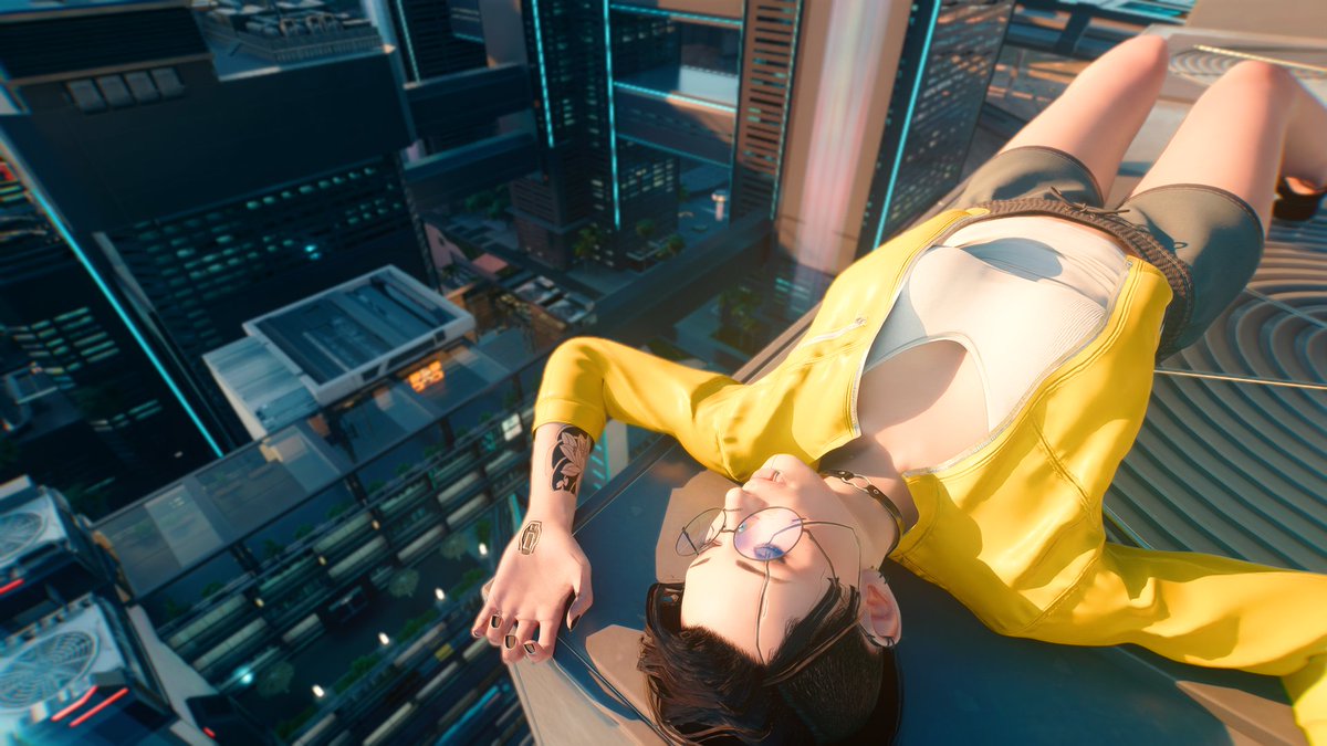 AlyceArima's tweet photo. #Cyberpunk2077 #Cyberpunk2077PhotoMode #NightCity https://t.co/fVnNxnmFuG