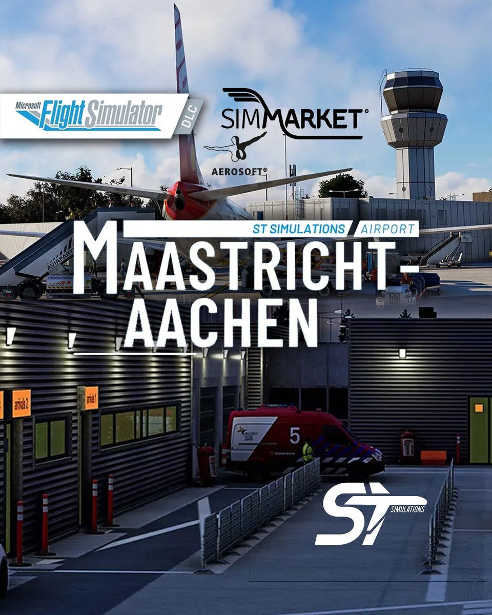 simflight's tweet photo. Aerosoft - ST Simulations EHBK #Maastricht-Aachen for #MSFS2020 at #SIMMARKET👇
https://t.co/0M30XmR1B7

▶️ Promo Trailer
https://t.co/t8lLjAs6yY

Take your boarding pass from Netherlands. Essential for both freight and passenger flights

#flightsim #Netherlands @stsimulations https://t.co/Qo6ZNQYzct