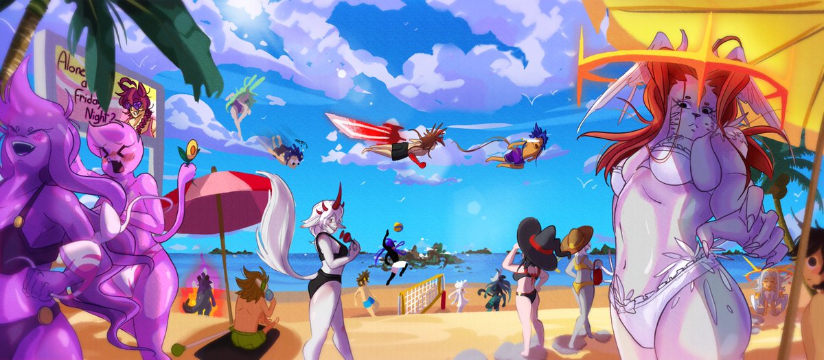 Luukaaat's tweet photo. ☀️Beach trip with the homies⛱️ https://t.co/f7NqkaN9So