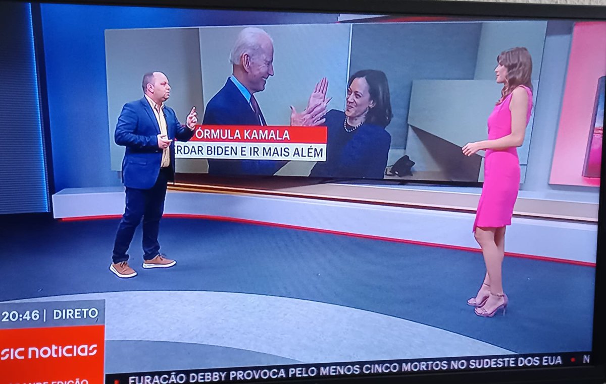 Análise na Grande Edição da SIC Notícias, 6 agosto 2024 -- com Ana Patrícia Carvalho (20h37/20h53)